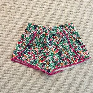 J Crew Factory Girls Floral Pom Pom Shorts (8)